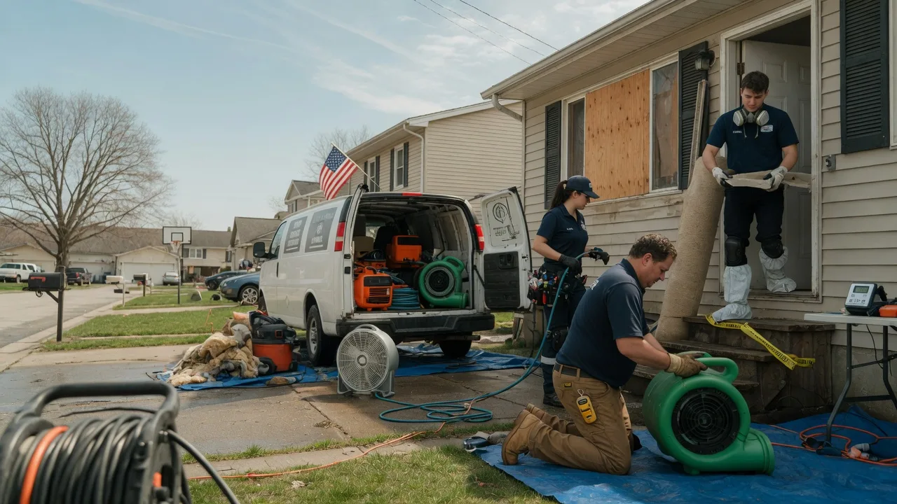 Water Damage Restoration in Murray City, OH near me